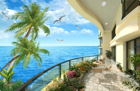 Вид из окна